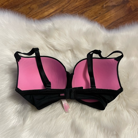 Victoria’s Secret Pink Wear Everywhere Push-up Bra 32DDD - Picture 2 of 4